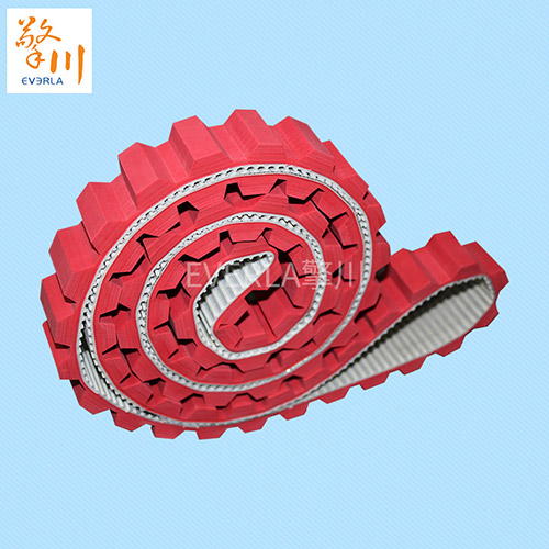 表面加紅膠開槽<a href='http://www.solarscope.net/' target='_blank'><u>PU同步帶</u></a>