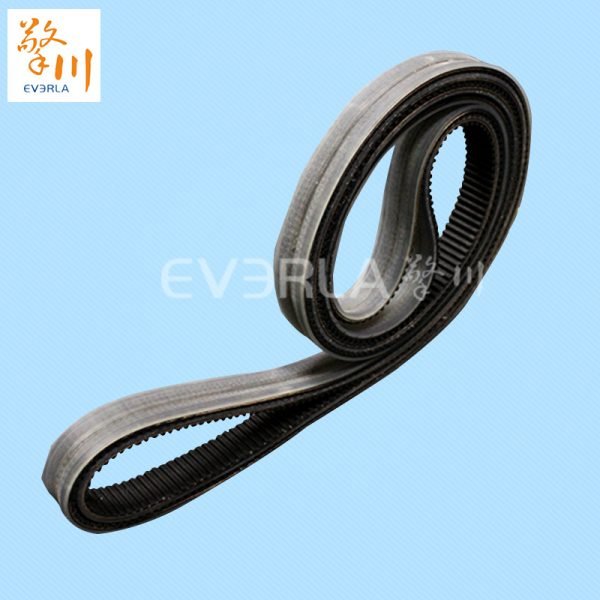 橡膠同步帶加PU膠開槽：工業(yè)傳動適配部件